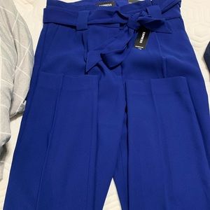 NWT express blue ribbon pants